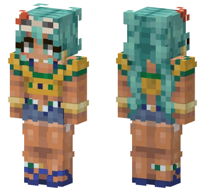 Brazilian Miku Minecraft skin