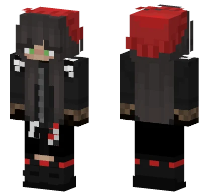 Breach Girl Minecraft skin