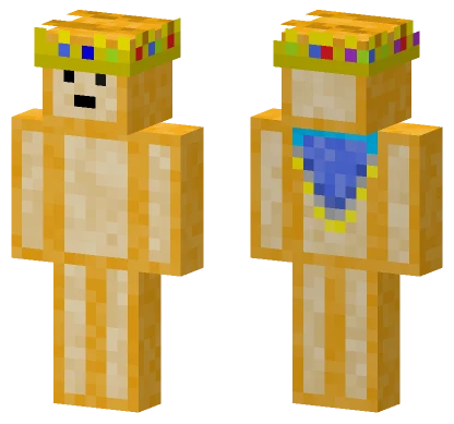 Bread Man Minecraft skin