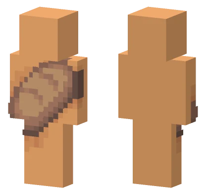 Bread Man Minecraft skin