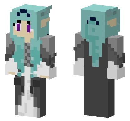 Breeze Girl Minecraft skin
