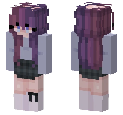 Breh4life Girl Minecraft skin