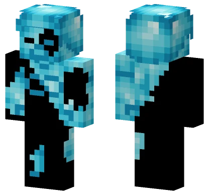 Bright Cerulean Balance Minecraft skin