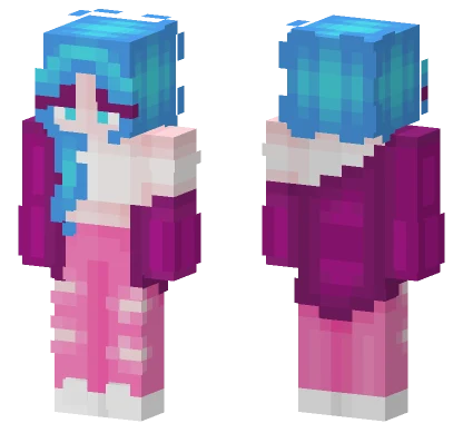 Bright Future RCE Minecraft skin