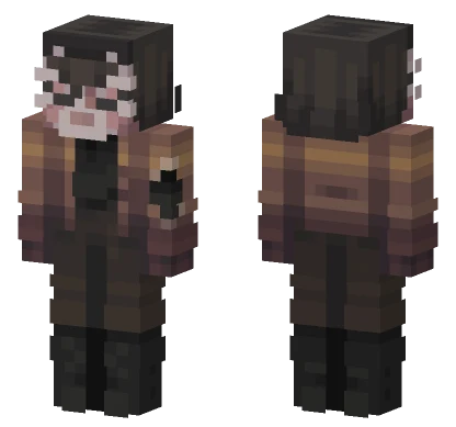 Broken 08 Minecraft skin