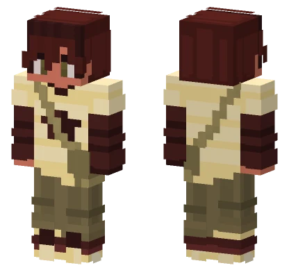 Broken Heart Left Minecraft skin