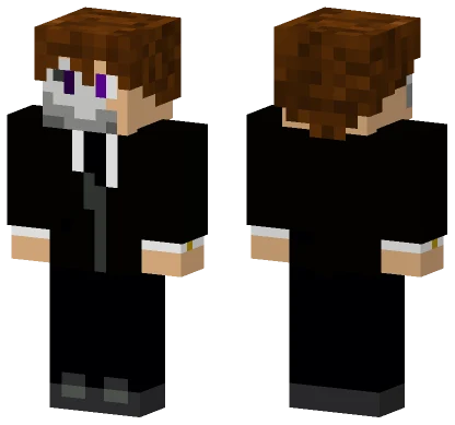 Broken Mask Tux Minecraft skin