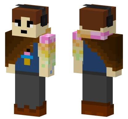 Broken Nemo Minecraft skin
