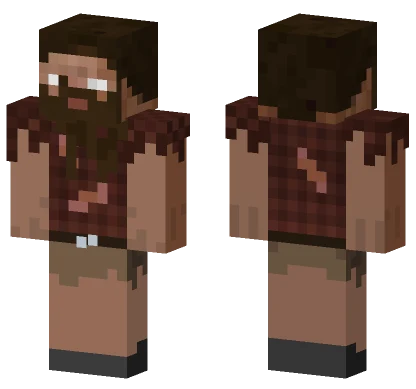 Broken Scot Minecraft skin