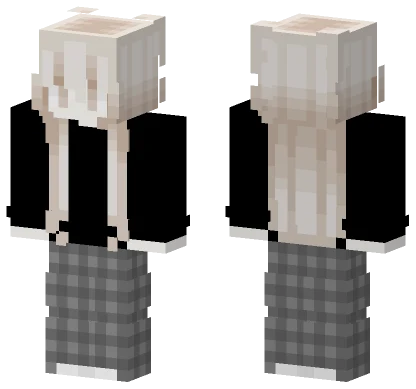 Brown and White Outfit Minecraft skin