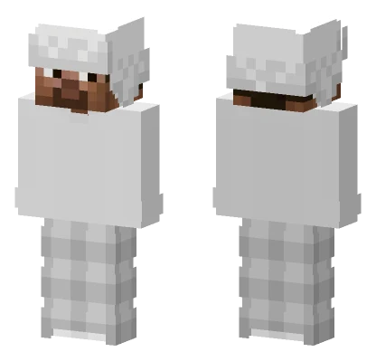 Brown And White Skin Minecraft skin
