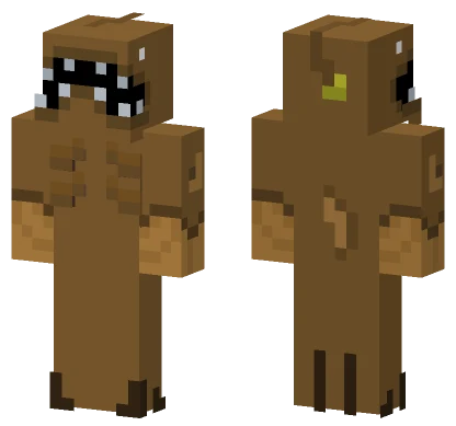 Brown Angler Monster Minecraft skin