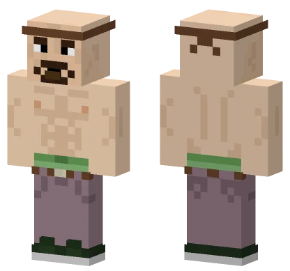 Brown Ban Minecraft skin