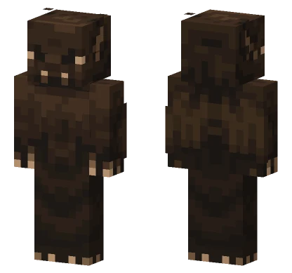 Brown Bat Minecraft skin