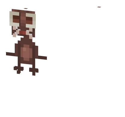 Brown Bat Creature Minecraft skin