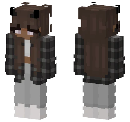 Brown Bear Boy Minecraft skin