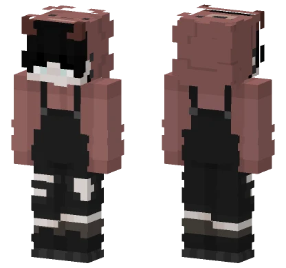 Brown Bear Boy Minecraft skin