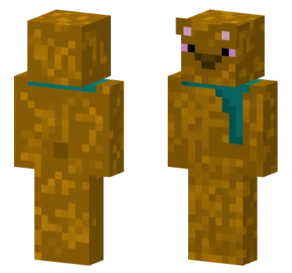 Brown Bear Cub Minecraft skin