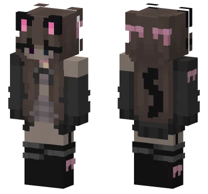 Brown Bear Cub Minecraft skin