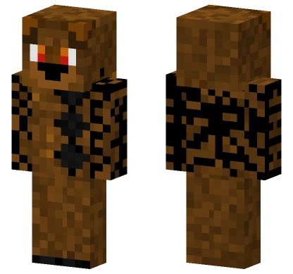 Brown Bear Cub Minecraft skin