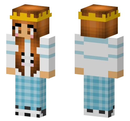 Brown Bear Pajamas Minecraft skin