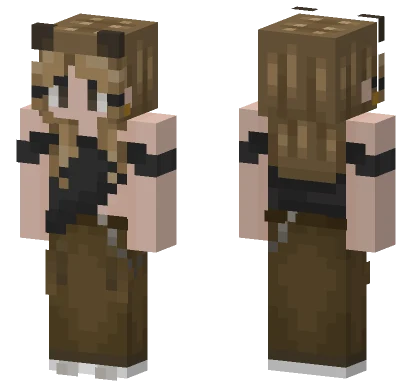 Brown Bear Skin Minecraft skin