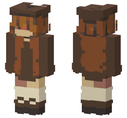 Brown Bear Skin Minecraft skin