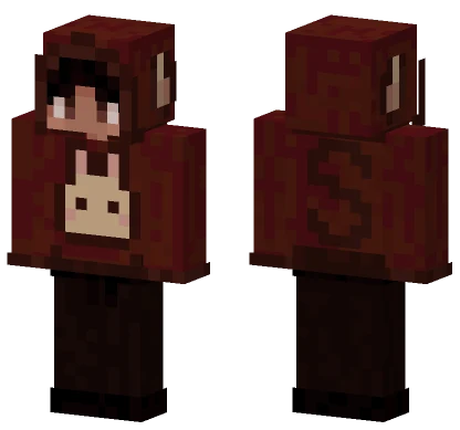Brown Bear Suit Minecraft skin