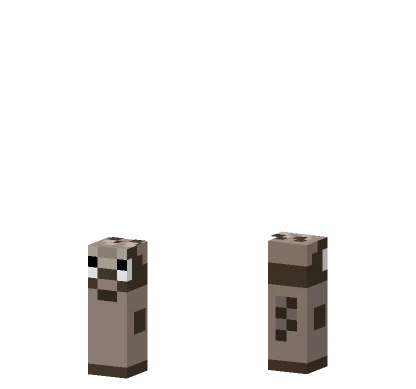 Brown Box Person Minecraft skin