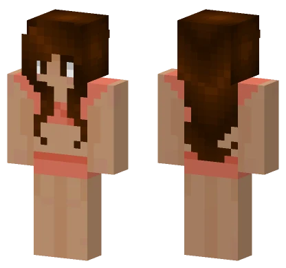 Pink Swimsuit Girl Minecraft skin