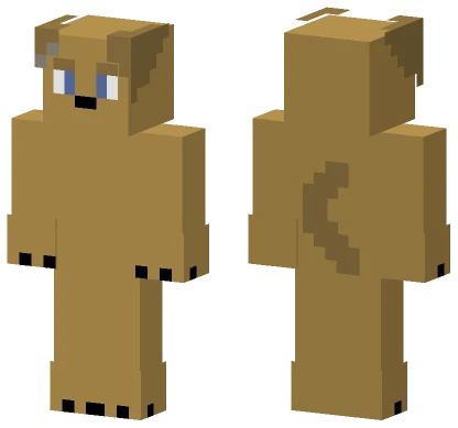 Brown Cat No Collar Minecraft skin