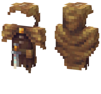 Brown Cloak Minecraft skin