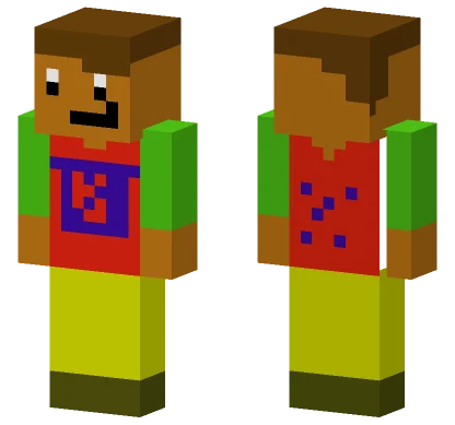 Brown Cowboy Hat Minecraft skin