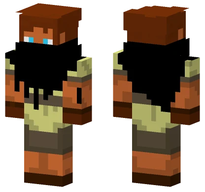 Brown Cowboy Hat Minecraft skin