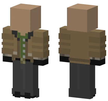 Brown Cowboy Hat Minecraft skin