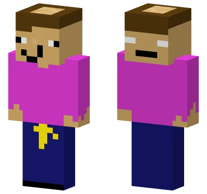 Brown Cowboy Hat Minecraft skin