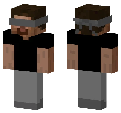 Brown Cowboy Outfit Minecraft skin