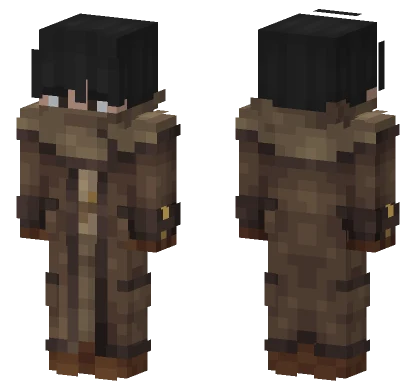Brown Cowboy Outfit Minecraft skin