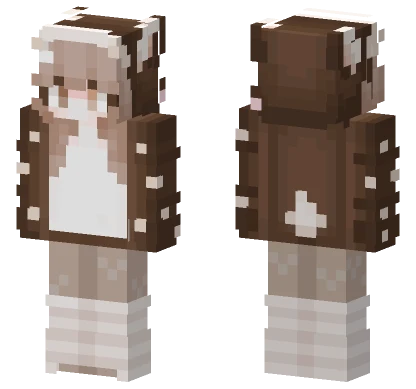 Brown Deer Outfit Minecraft skin