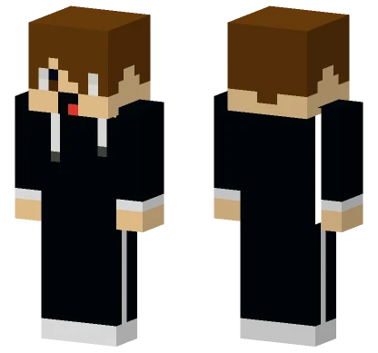 Brown Dog Boy Minecraft skin
