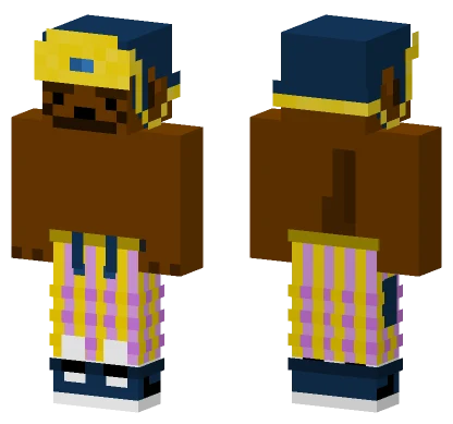 Brown Doggo Outfit Minecraft skin