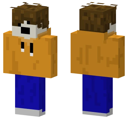 Brown Fox Character Minecraft skin