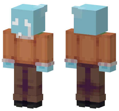 Brown Furry Creature Minecraft skin