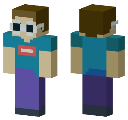 Brown Hair Boy Minecraft skin