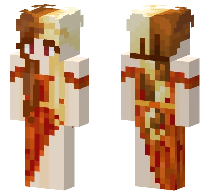 Brown Hair Flair Minecraft skin