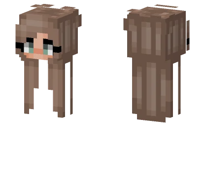 Brown Hair Girl Minecraft skin