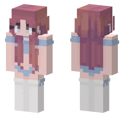 Brown Hair Girl Minecraft skin