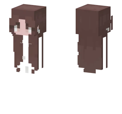 Brown Hair Girl Minecraft skin