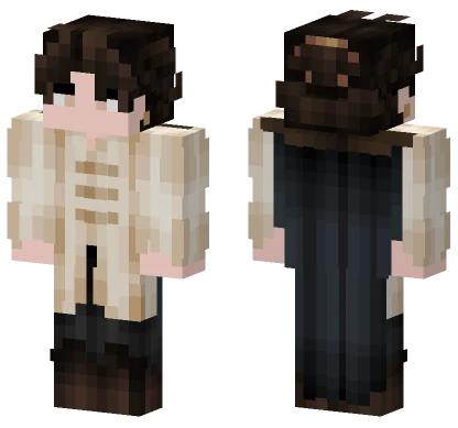 Brown Hair Girl Minecraft skin