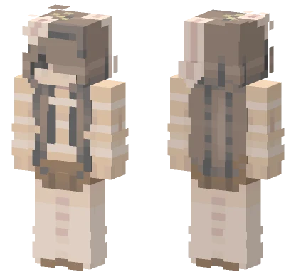 Brown Haired Adventurer Minecraft skin